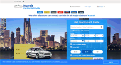 Desktop Screenshot of kuwaitcarrental.net